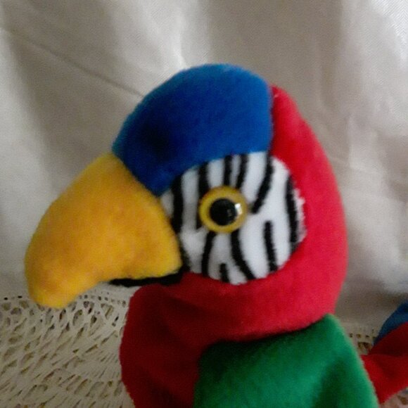 Vintage 1997 Beanie Babies - Jabber the Parrot - Picture 2 of 6